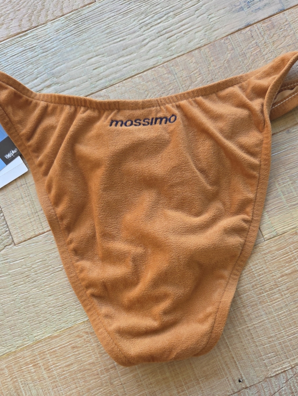 Mossimo faux suede swim Small